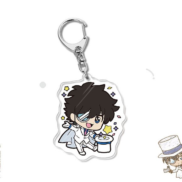 Móc khóa CONAN Thám Tứ Lừng Danh ver MAGIC in hình anime chibi Mica trong acrylic