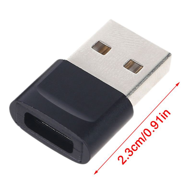 VIVI Metal USB C Female to USB Male Adapter Type C to USB A Charger Cable Converter for Type C U Disk/Fan/Card Reader Cord