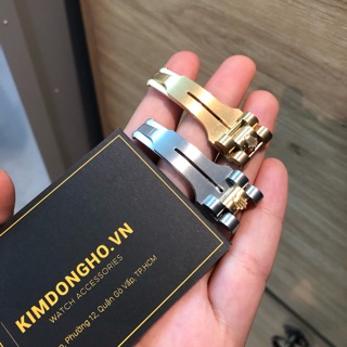 Khoá đồng hồ Rolex 3 mắt