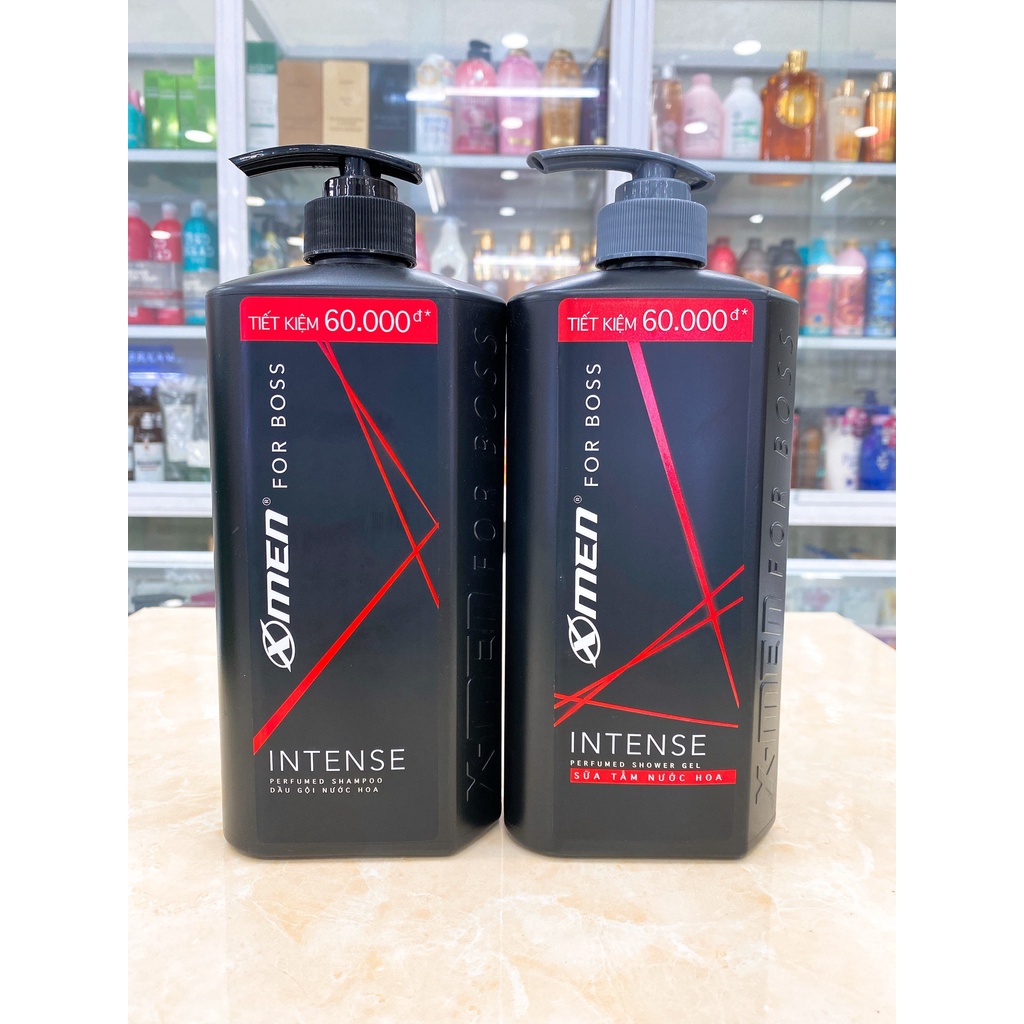 Dầu Gội - Sữa Tắm - Tắm Gội 2in1 Nam Hương Nước Hoa X-Men For Boss Intense 650g