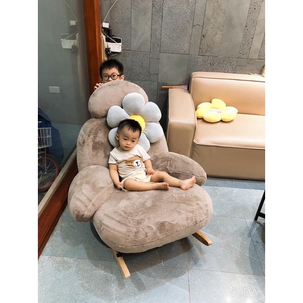 Ghế bập bênh thư giãn decor cao cấp