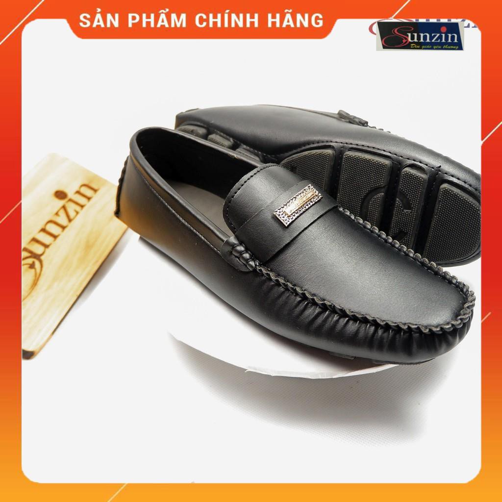 HCM-Giày DA THỜI TRANG NAM Z960 - Kiểu Giày lười, Giày mọi - chất liệu da cán mờ(trơn), hoặc vâ