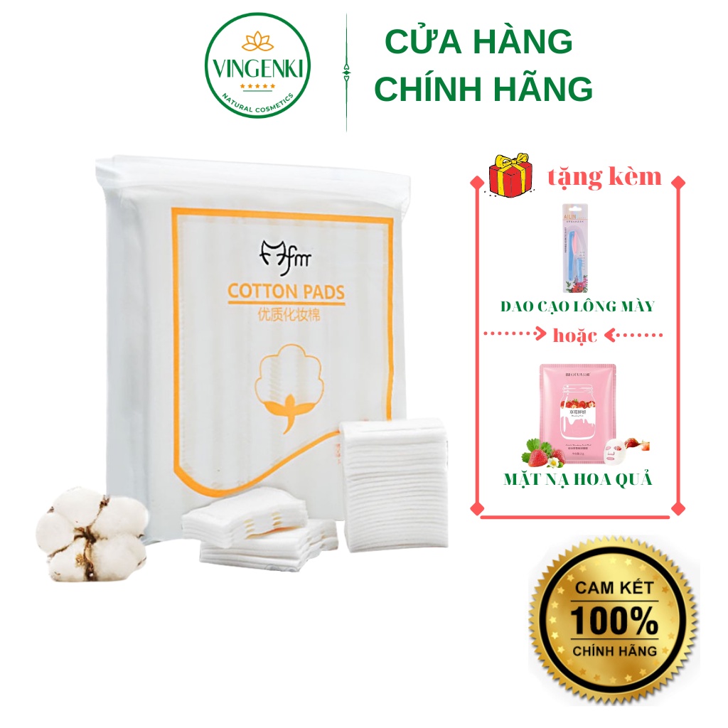 Bông tẩy trang FOCUS ME 222 miếng