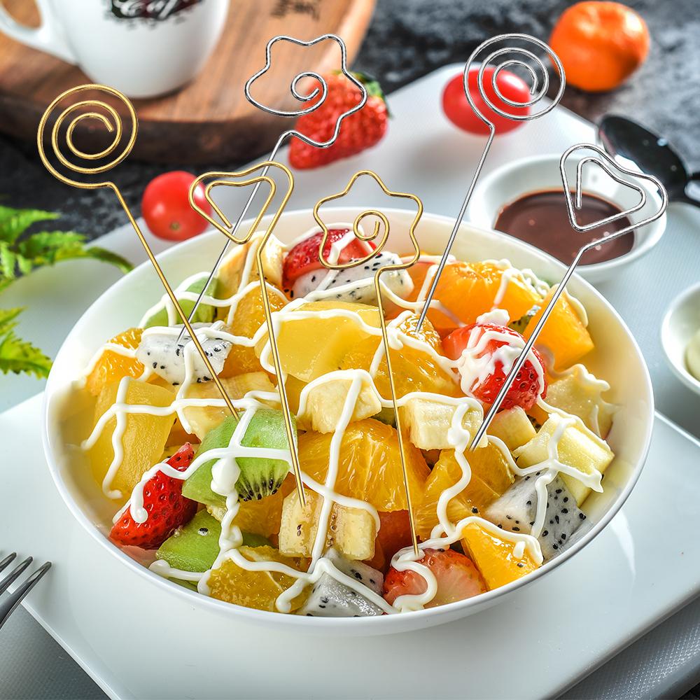 2 Tăm Xỉa Răng Trái Tim Bằng Thép Không Gỉ Tái Sử Dụng Được