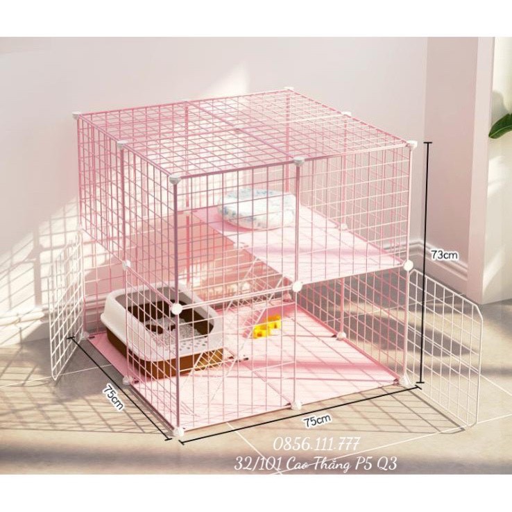Chuồng quây thú cưng lắp ghép giá rẻ