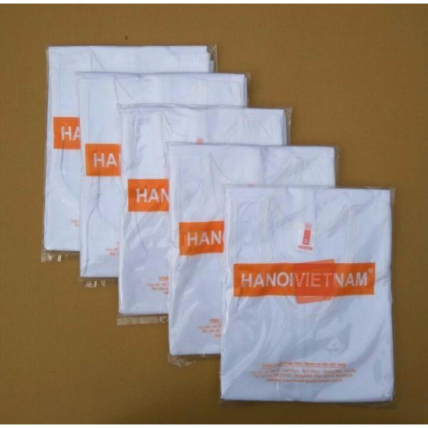 Áo 3 lỗ nam Cotton trắng trơn mặc lót trong sơ mi,hàng VNXK