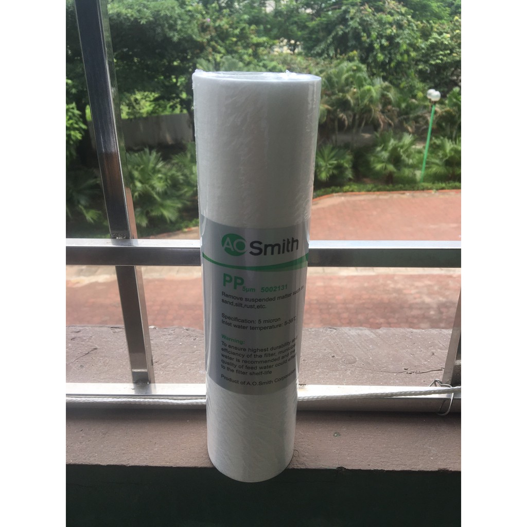Lõi số 1 AOSmith Pp 5micron - Dùng cho cốc tiền lọc máy Aosmith | BigBuy360 - bigbuy360.vn