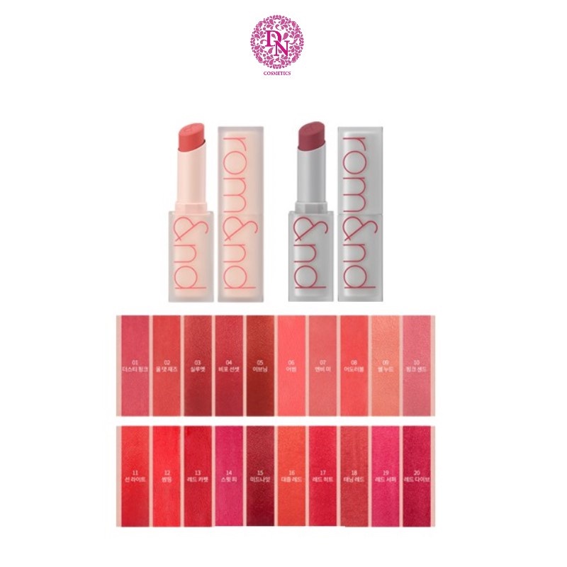 Son Thỏi Lì Romand New Zero Matte Lipstick (3G)