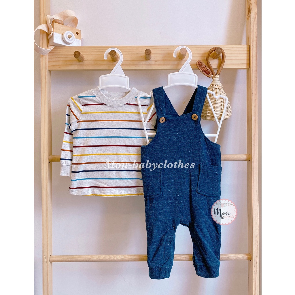 Set YẾM + áo thun YẾM XANH 2 TÚI ÁO KẺ