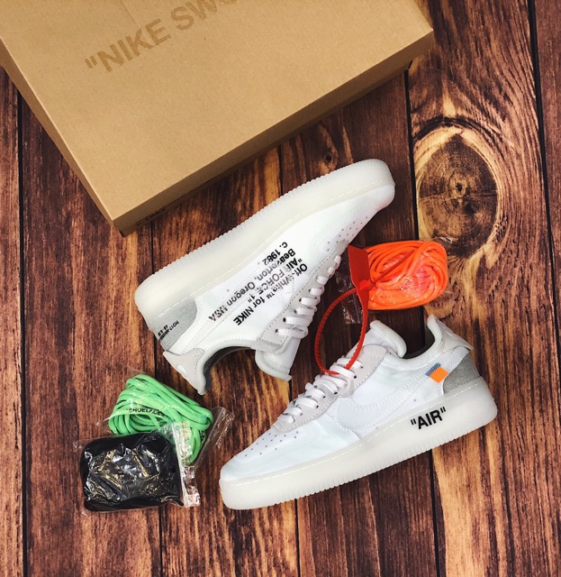 Giày Air Force 1 Off White nam nữ cao cấp bền êm