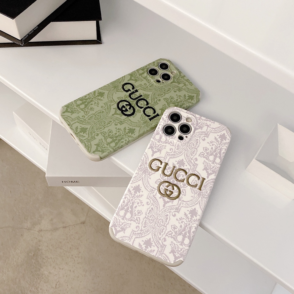 Ốp điện thoại thêu họa tiết vintage thích hợp cho IPHONE 13 PRO MAX 12 11 PROMAX 12MINI X XR XSMAX 8 7 6 6S PLUS SE2020