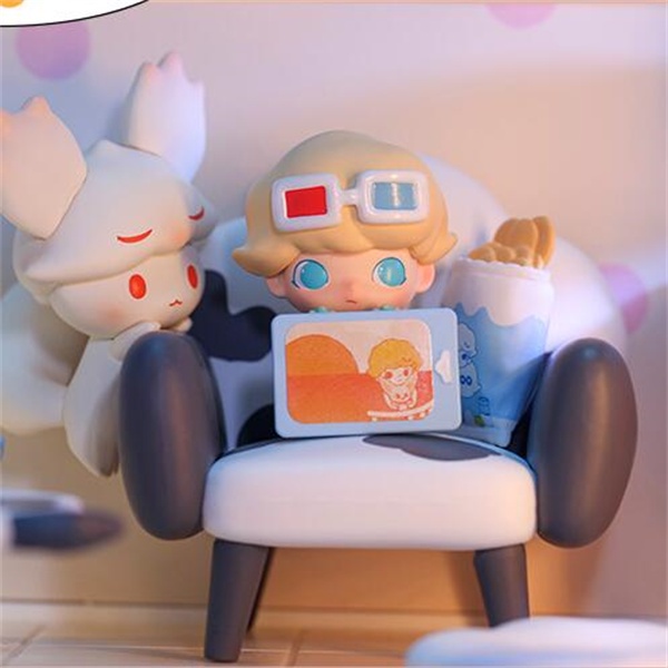 ★Hgtoys★  Búp Bê POPMART Dimoo Homebody Series Đồ Chơi Trang Trí Thời Thượng