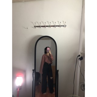 ✨ Thề luôn xinh gì đâu, áo rớt vai croptop nơ ngực, tay áo bồng bồng cũng có bo chun xoè 😻😻 Nơ to giữa ngực nhấn nhá.