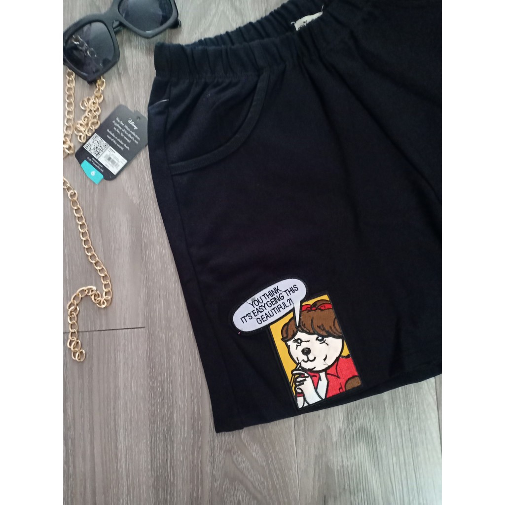 quần short unisex bigsize ( cartoon)