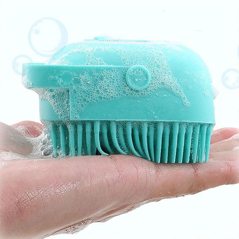 (Hàng Mới Về) Bàn Chải Silicon Mát Xa Làm Sạch Sâu Đa Năng Tiện Dụng