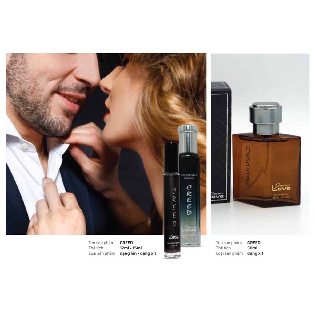 NƯỚC HOA NAM CREED EAU DE PARFUM DREAM LOVE (FOR MEN) LƯU HƯƠNG THƠM LÂU 7-12 GIỜ