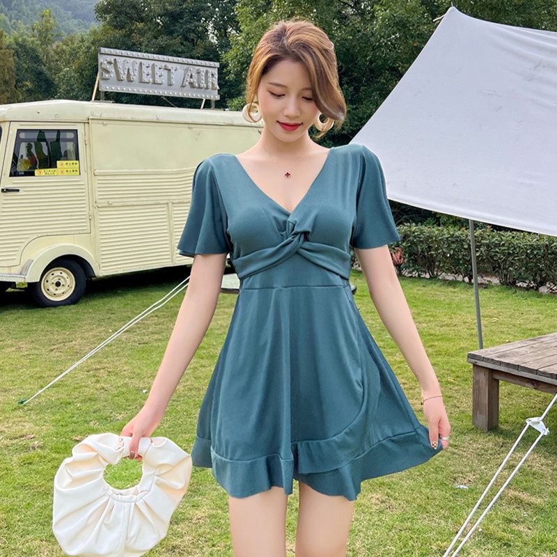 Bikini liền váy cỡ lớn cho người béo, bộ đồ bơi bigsize cho mẹ