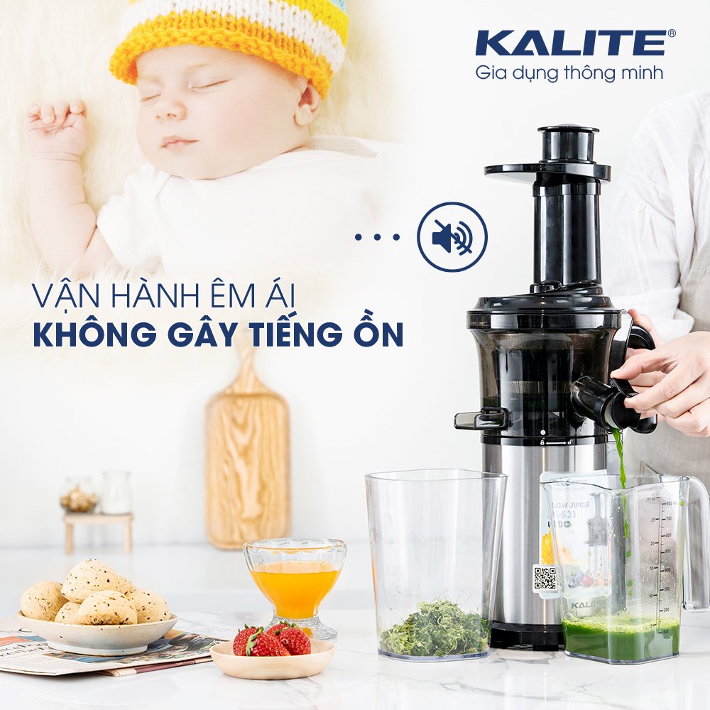 Máy ép chậm Kalite KL 531 - Hàng chính hãng