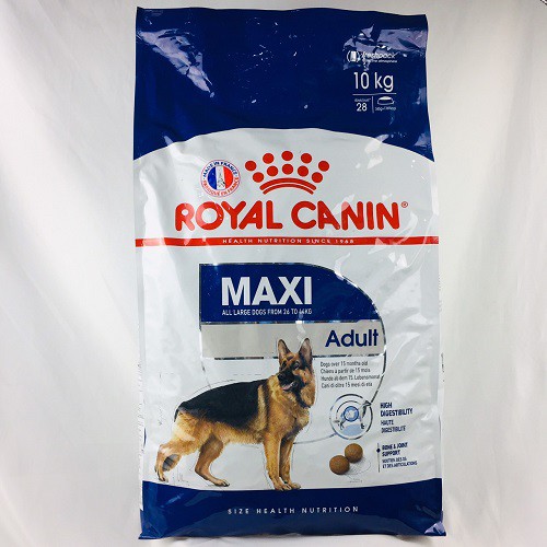 [CHÍNH HÃNG] ROYAL CANIN - MAXI ADULT THỨC ĂN CHO CHÓ TRÊN 15 THÁNG - BAO 10KG