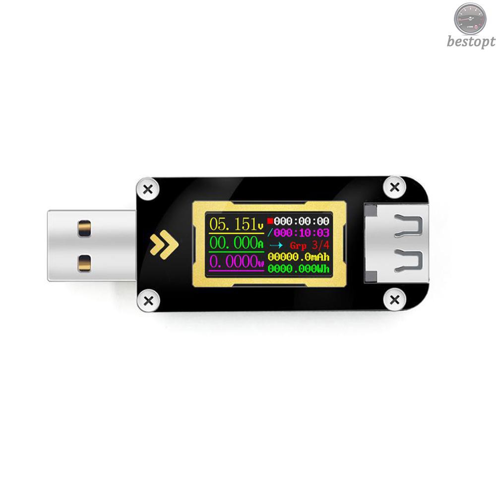 B&O FNB28 Current and Voltage Meter USB Tester QC2.0/QC3.0/FCP/SCP/AFC Fast Charging Protocol Trigger Capacity Test
