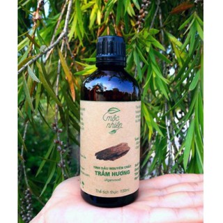 Tinh Dầu Trầm Hương 100ml Mộc Nhiên nguyên chất có kiểm định. Mua 3 chai 100ml tặng 1 chai 10ml.