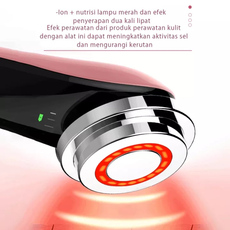 [Hàng mới về] Máy massage da mặt 5 trong 1 có đèn led chống lão hóa cho làn da đàn hồi