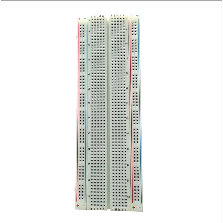 Breadboard MB-102 830 Lỗ 165x55x10mm (Board test, cắm linh kiện )