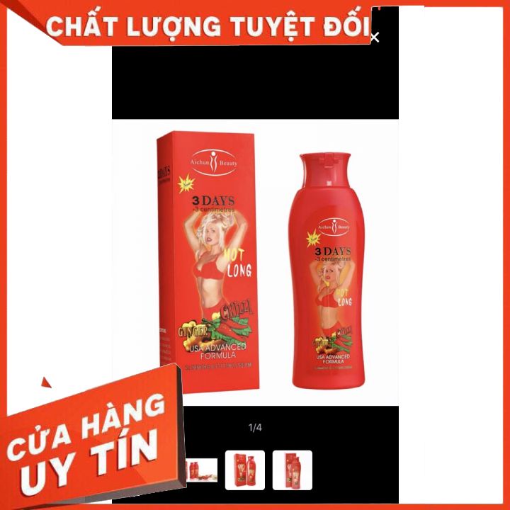 [chính hãng] Kem Tan Mỡ Aichun Beauty 3 Days 200ml   ✨