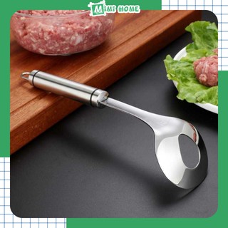 Thìa nặn thịt viên mọc inox 304 - dụng cụ làm bánh viên tròn