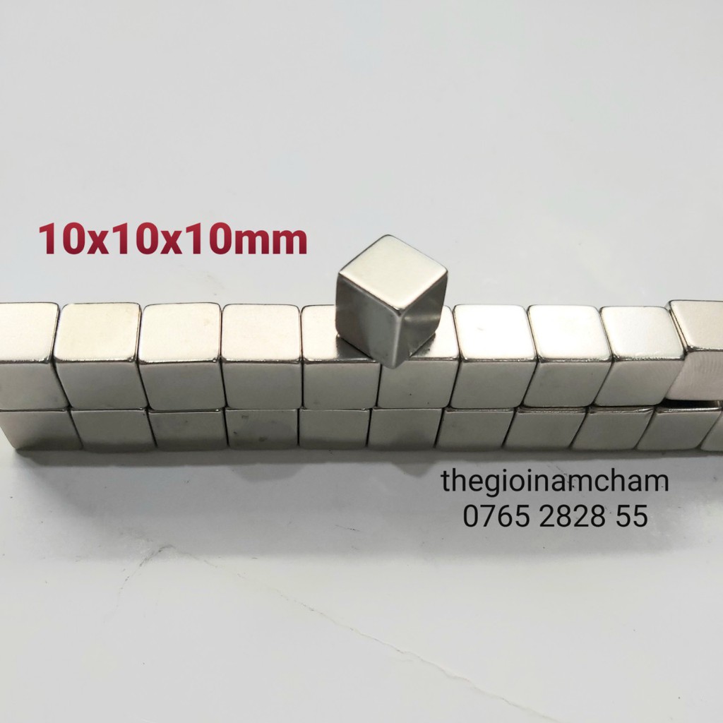 Nam châm viên vuông 10x10x10mm
