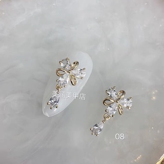 Charm hoa đá đính móng trang trí móng cao cấp