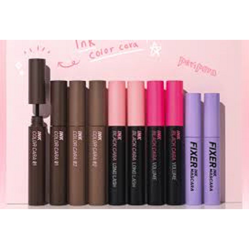 Mascara Chải Mi Peripera Ink Color Cara 8G