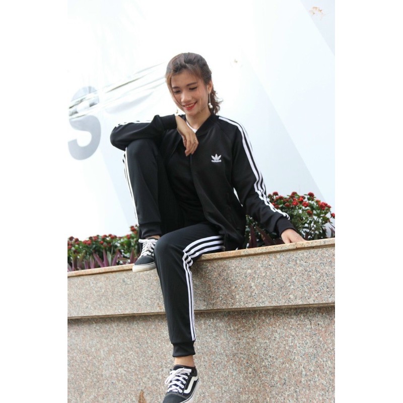 (HÀNG XUẤT DƯ) Set bộ das from chuẩn xịn cổ bomber, Logo thêu sắc nét+ phối khoá chống nước