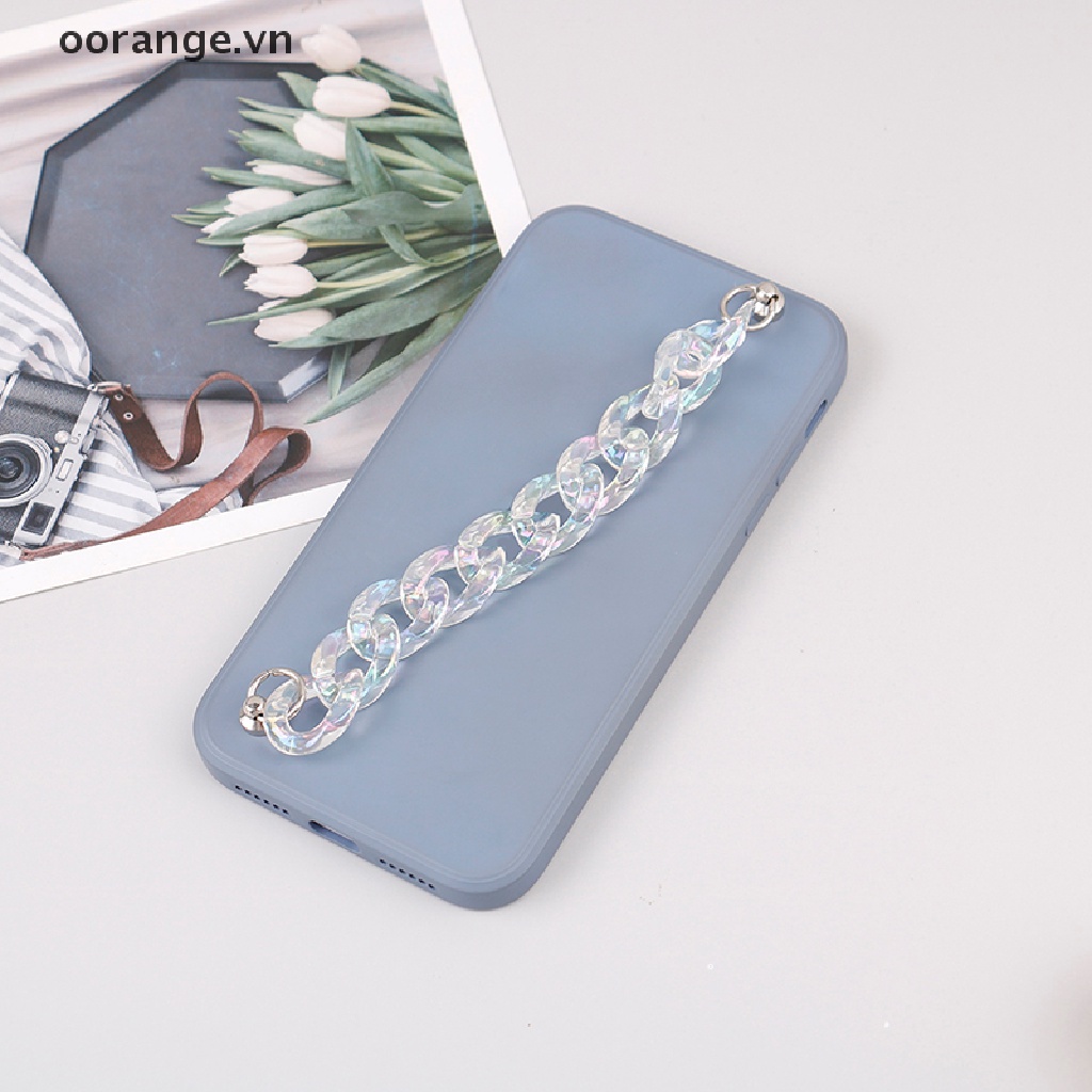 1 Dây Xích acrylic Trong Suốt Hình Gấu Nhỏ Dùng Làm Ốp Điện Thoại DIY
