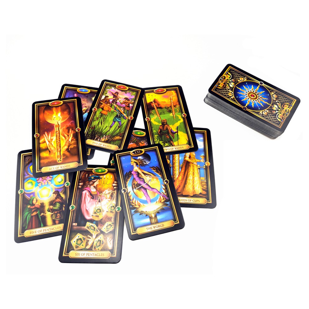 Bộ bài Tarot xem bói gồm 78 lá thích hợp cho người mới bắt đầu