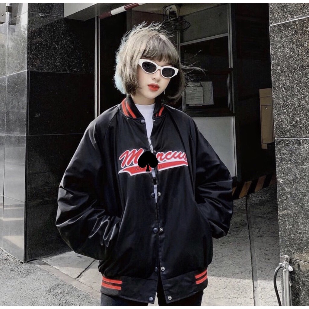 [Mã WASTMAY giảm 15% tối đa 30K đơn 150K] Áo Khoác Dù BOMBER MC MAR.CUS. 4 KIỂU Ulzzang Unisex 1hitshop | BigBuy360 - bigbuy360.vn