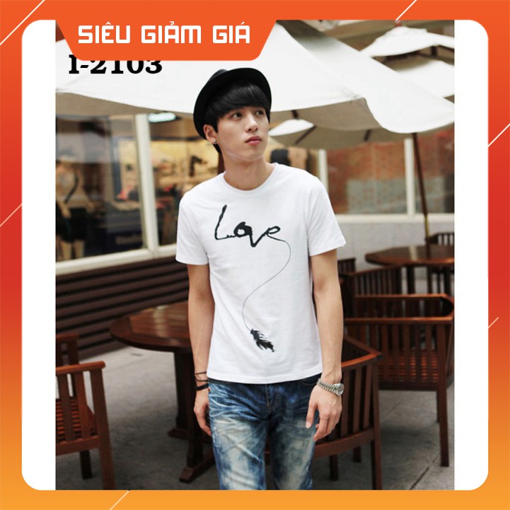 i-2103-ao-thun-nam-tay-ngan-in-chu-love [Hàng Đẹp Giá Hời]