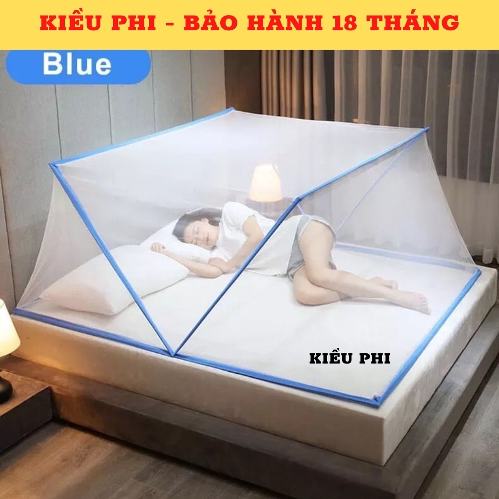 Mùng chụp tự bung kiểu xếp gấp gọn - màn chụp người lớn cao cấp Kiều Phi