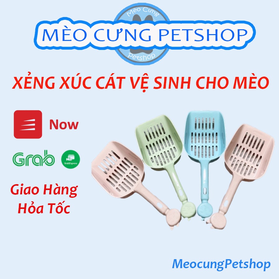 Xẻng xúc cát vệ sinh cho mèo, thay vì dùng tay nay đã có Xẻng