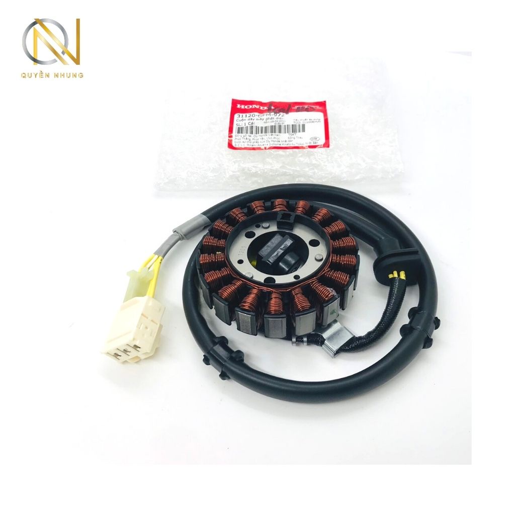 Cuộn dây máy phát điện | Cuộn điện dế xe  AirBlade FI, béo, cũ,..., Lead 110 zin chính hãng HONDA - QN SHOP