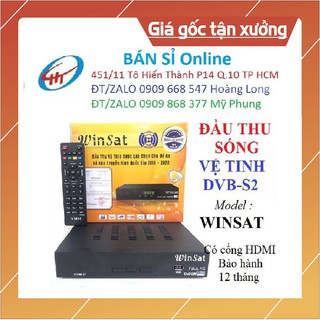 5 đầu thu vệ tinh WINSAT miễn phí thuê bao - DVB S2 WIN SAT