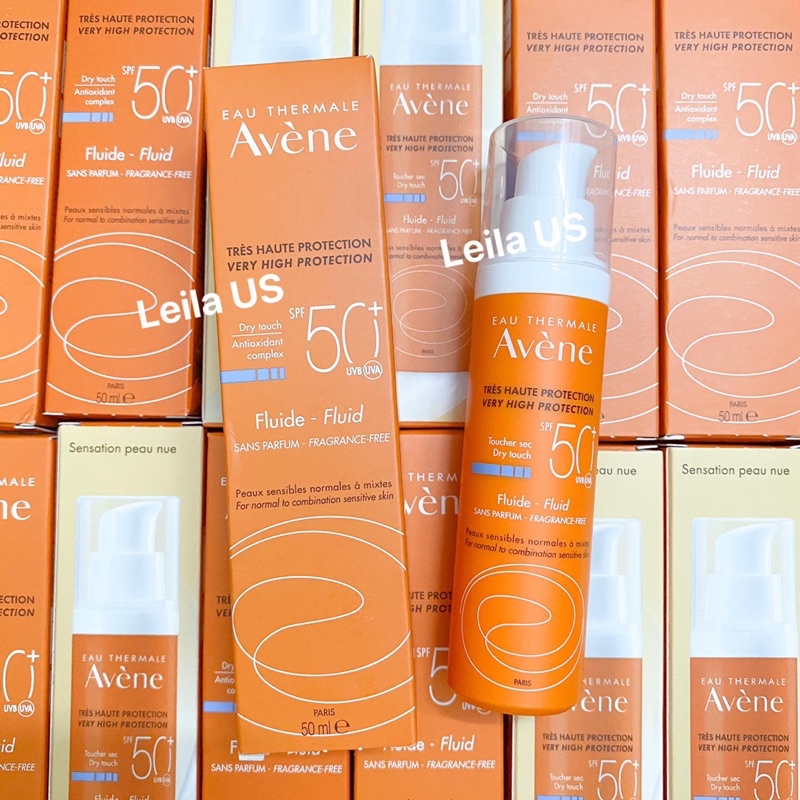 Kem chống nắng Avene Fluide/Clearance SPF50+ 50ml