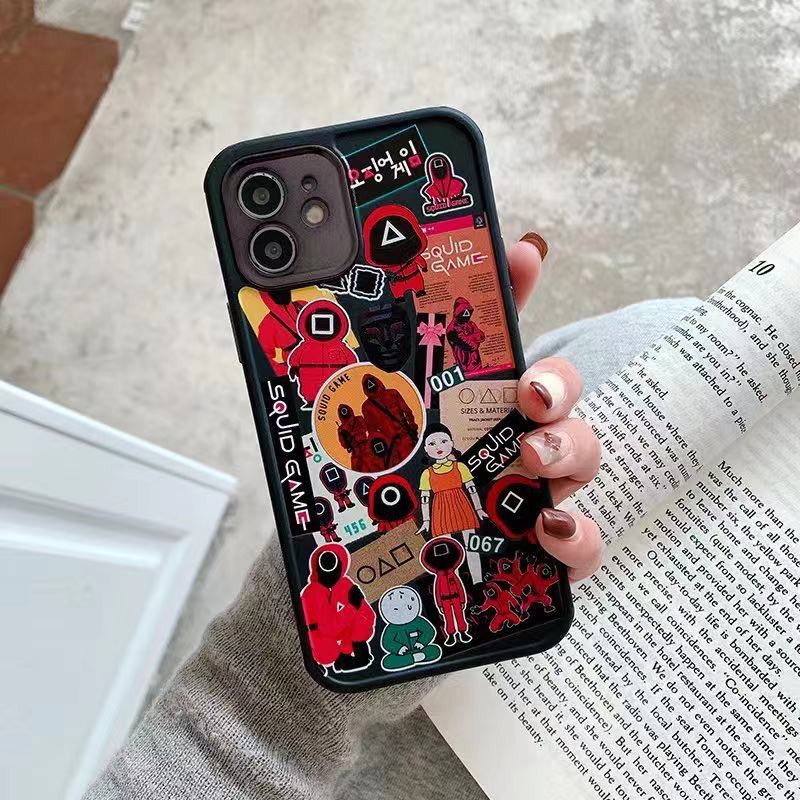 Ốp điện thoại hoạt hình cho iPhone 13 Pro Max 13 13pro 11 Pro Max 11 7+ 8+ X XS XR Xs MAX 12Pro 12 Pro Max
