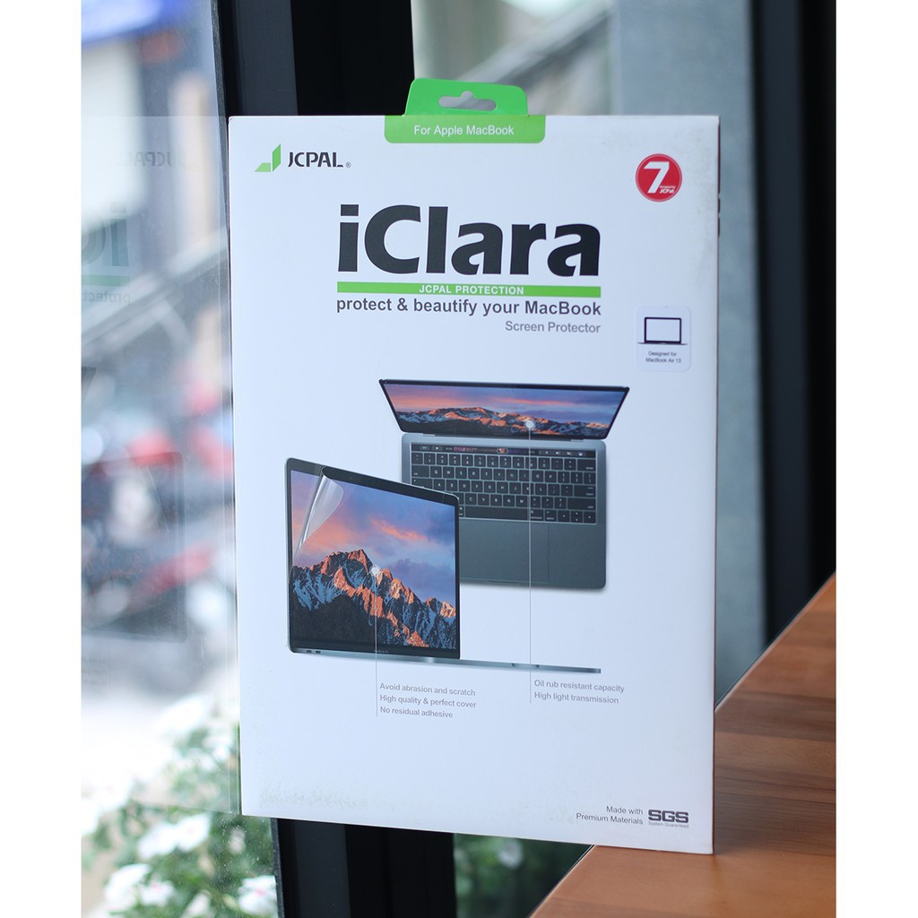 Dán Màn Hình JCPAL IClara Cho MacBook Chính Hãng Đủ Dòng!!