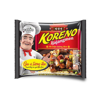 MÌ TRỘN TƯƠNG ĐEN KORENO JJAJANGMEN PALDO 115G