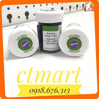 Màu xanh rêu MOSS GREEN - Màu thực phẩm Wilton