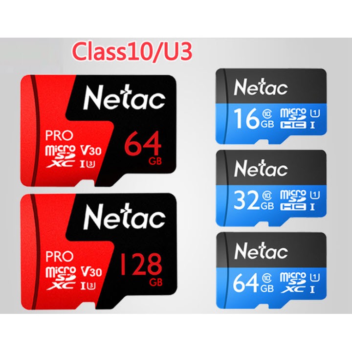 Thẻ nhớ micro SD ♥️FREESHIP♥️ Model Netac 32GB, 64GB, 128GB chính hãng - Bảo hành 5 năm