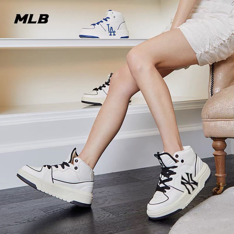 Giày MLB Chunky cao cổ Liner Hight Cao Cấp Hàng Chuẩn Full bill box