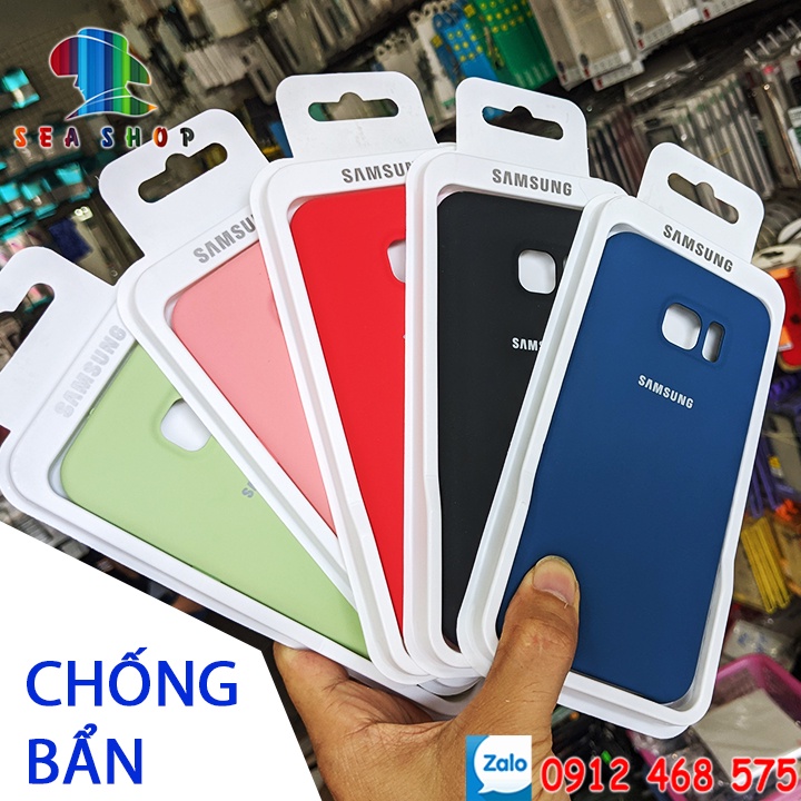 Ốp lưng chống bẩn Samsung Galaxy S7 Edge SM-G935 - Nhựa dẻo - Bên trong có lớp nhung bảo vệ