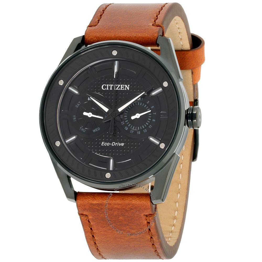 Đồng hồ Nam Citizen Eco Drive Dây Da BU4025-08E